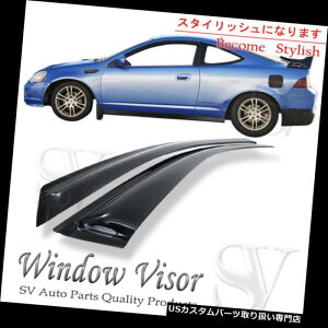 xgoCU[ hAoCU[ CK[h EBhExgoCU[EBhfBtN^[VF[htBbgALRSXx[X^CvS 01 02 03 04 Window Vent Visors Wind Deflector Shade Fit Acura RSX Ba