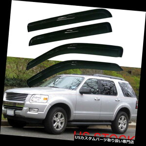 �x���g�o�C�U�[ �h�A�o�C�U�[ ���C���K�[�h �}�[�L�����[�o�R��2002�N-2010�N4�h�ASUV�̂��߂�4X�����o�C�U�[�T�����C���K�[�h 4X Window Vent Visor Sun Rain Guard For Mercury Mountaineer 2002-2010 4-Door SUV �y��
