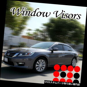 xgoCU[ hAoCU[ CK[h tBbg13 14 15 16z_AR[hZ_CK[hEBhEoCU[EBhftN^[VF[h Fit 13 14 15 16 Honda Accord Sedan Rain Guard Window Vi