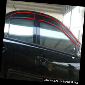 xgoCU[ hAoCU[ CK[h OHT[EX 2010N - 2013N̂߂̃hȂƃoCU[̓VC\K[h DOOR WINDOW VENT VISOR WEATHER GUARD FOR MITSUBISHI LANCER EX 2010 - 2013