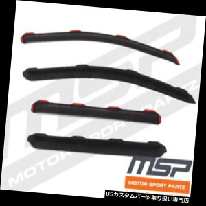 xgoCU[ hAoCU[ CK[h GMC Yukon 15-16 4̃C`loCU[EChfBtN^[X[N In-Channel Visors Wind Deflector Smoke Tinted For GMC Yukon 15-16 4pcs