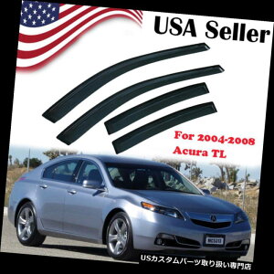 xgoCU[ hAoCU[ CK[h 2004-2008 Acura TL̂߂̓j//JĎ̏ỏÃfBtN^[̃oCU[ Sun/Wind/Rain Guard Vent Shade Deflector Window Visors For 2004-2008 Acura TL