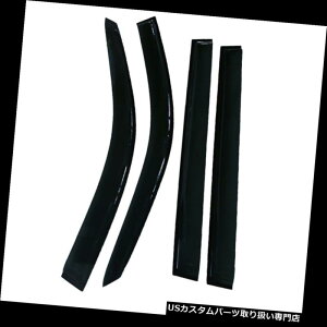 xgoCU[ hAoCU[ CK[h 01-07g^nC_[EBhEoCU[CK[hxgVF[hftN^[4PCS For 01-07 Toyota Highlander Window Visors Rain Guards Vent Shade Deflector 