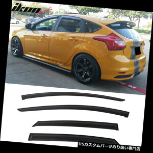 xgoCU[ hAoCU[ CK[h 12-16tH[htH[JXANEBhEoCU[4PcZbgɃtBbg Fits 12-16 Ford Focus Acrylic Window Visors 4Pc Set