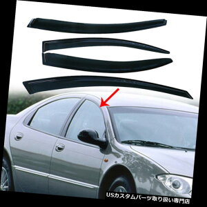 �x���g�o�C�U�[ �h�A�o�C�U�[ ���C���K�[�h 98-04�p�N���C�X���[�R���R���h�E�B���h�E�o�C�U�[�K�[�h���C���f�t���N�^�[�x���g�V�F�[�h�X���[�N For 98-04 Chrysler Concorde Window Visors Guard Rain Defle