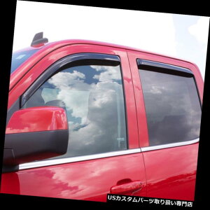 �x���g�o�C�U�[ �h�A�o�C�U�[ ���C���K�[�h 2016 - 2018�N�g���^�^�R�}4�s�[�X���f�t���N�^�x���^�o�C�U�[194768�̂��߂̎����x���g�V�F�[�h Auto Ventshade for 2016-2018 Toyota Tacoma 4pc Smoke Deflector Ventvi