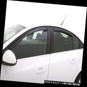 xgoCU[ hAoCU[ CK[h TChEBhEVent-VentvisorC`lftN^4 11-15V{[N[YɃtBbg Side Window Vent-Ventvisor In-Channel Deflector 4 pc. fits 11-15 Chevrolet 