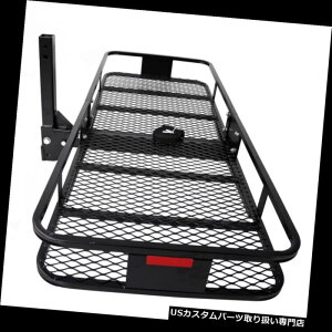 J[S [t LA 60 "x 25"܂肽݉ݕוLAoXPbgbNgbNSUV 2 "V[o[qb` 60"x 25" Folding Cargo Luggage Carrier Basket Rack Truck SUV 2" Receiver Hitch