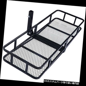 J[S [t LA 60 "܂肽ݎgbNԂ̉ݕ^poXPbgוbNqb`nE[2"V[o[ 60" Folding Truck Car Cargo Carrier Basket Luggage Rack Hitch Hauler 2" Receiver