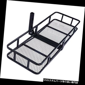 J[S [t LA 60 '܂肽݉וݕoXPbgLAgbNSUVg[[V[o[qb`bN 60'' Folding Luggage Cargo Basket Carrier Truck SUV Trailer Receiver Hitch Rack