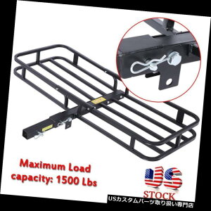 J[S [t LA 53 "×34"܂肽݉ݕוLAoXPbgbNgbNSUV 2 "V[o[qb` 53"x 34" Folding Cargo Luggage Carrier Basket Rack Truck SUV 2" Receiver Hitch