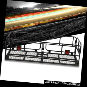 J[S [t LA ubNtH[hAbv2 "qb`A}EgJ[SLAoXPbgQbWQbW{bNX Coated Black Fold-Up 2" Hitch Rear Mount Cargo Carrier Basket Baggae Luggage Box