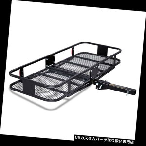 J[S [t LA 60 "܂肽݉ݕLAוoXPbg}EgbN2"V[o[qb`500LBS 60" Folding Cargo Carrier Luggage Basket Mounted Rack 2" Receiver Hitch 500LBS