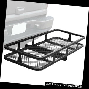 J[S [t LA qb`}EgbNݕoXPbg܂肽݉ݕLAוoXPbg500|h Hitch Mount Rack Cargo Basket Folding Cargo Carrier Luggage Basket 500 lbs