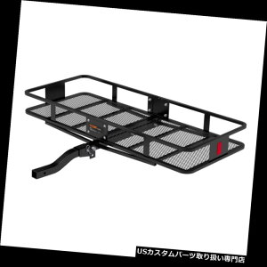 J[S [t LA J[gԗ܂肽ݎtoXPbgX^Cݕ^Dő500|h18153 Curt Vehicle Folding Mounting Basket Style Cargo Carrier for up to 500 Lbs 18153