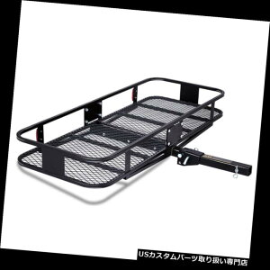 J[S [t LA 60 "܂肽݉ݕLAוoXPbg}EgbN2"V[o[qb`500LBS 60" Folding Cargo Carrier Luggage Basket Mounted Rack 2" Receiver Hitch 500LBS
