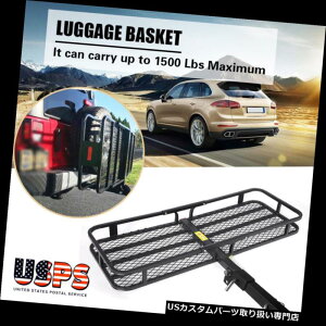 J[S [t LA |S܂肽݉ו̉ݕoXPbg̃LASUVgbÑg[[̎M@̃qb`bN Steel Folding Luggage Cargo Basket Carrier SUV Truck Trailer Receiver Hitch Rack