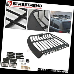 J[S [t LA jo[TubNX`[[tbNoXPbgJ[SLA[Xg[Ww /EBhtFAOS18 Universal Black Steel Roof Rack Basket Cargo Carrier Storage w/Wind Fair