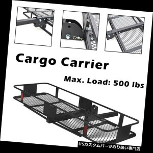 J[S [t LA 500lbseʐ܂肽݃oXPbgԉוbN/ݕ^D 500lbs Capacity Folding Basket Car Luggage Rack / Cargo Carrier Black
