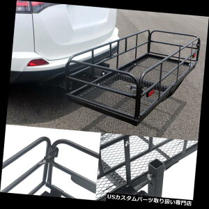 J[S [t LA @\ l܂肽ݎqb`}Egݕ^D̊OσoXPbgוI Multifunctional Folding Hitch-Mount Cargo Carrier Exterior Basket Luggage Racks