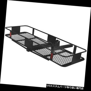 J[S [t LA ܂肽݉וݕoXPbgLAgbNSUVg[[V[o[qb`bN Black Folding Luggage Cargo Basket Carrier Truck SUV Trailer Receiver Hitch Rack
