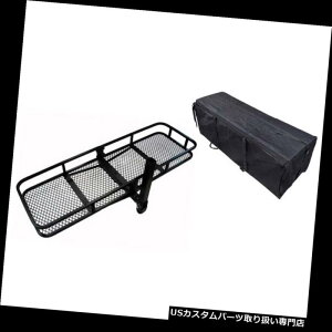 J[S [t LA וoXPbgqb`}EgݕpLAJ[AbNh tobO Luggage Basket Hitch Mounted Cargo Carrier Car rear Rack+ Water-Resistant Bag