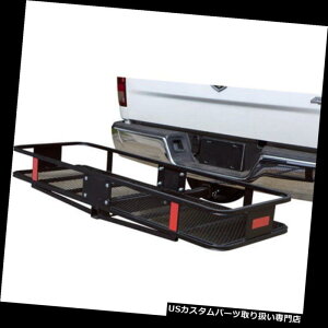 J[S [t LA 60 "|܂肽ݎqb`}EgݕLA}EgoXPbgוbN|[^u 60" Steel Folding Hitch-Mount Cargo Carrier Mounted Basket Luggage Rack Portable