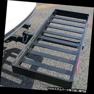 J[S [t LA 50 "܂肽ݎ2"qb`}EgV[o[܂肽ݎݕ^D500|h 50" Foldable 2" Hitch Mount Receiver Folding Cargo Carrier 500lbs
