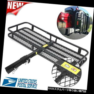 J[S [t LA ܂肽ݎgbNԂ̉ݕ^Ǝ҂̃oXPbg̊iqו̒Ĩqb`s2 "qb` Folding Truck Car Cargo Carrier Basket Grid Luggage Rack Hitch Travel 2" Hitch