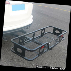 J[S [t LA ݕ^Ǝ҂̉ו̃oXPbg̍|SԂ͎Ԃ̒Ĩqb`̑䎆𗣂Đ܂܂ Cargo Carrier Luggage Basket Steel Mesh Fold Away Car Rack Hitch Mount