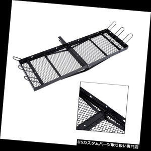 J[S [t LA jo[TSUVqb`㕔ݕLAw /GNXeVbNוz[fBOoXPbgV@\ Universal SUV Hitch Rear Cargo Carrier w/ Extension Rack Luggage Hold Basket New