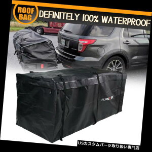 J[S [t LA hJhוg[[qb`J[S}EgLAobOubN Rainproof Waterproof Luggage Tow Trailer Hitch Cargo Mounted Carrier Bag Black