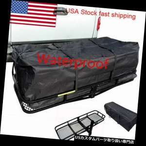 J[S [t LA EZ-CC6016qb`}Eg܂肽ݎݕ^DAhobOubN EZ-CC6016 Hitch Mounted Folding Cargo Carrier with Waterproof Bag Black