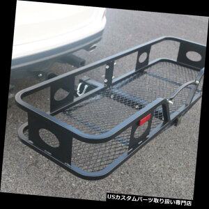 J[S [t LA qb`}Eg܂肽ݎݕ^D Hitch Mounted Folding Cargo Carrier Black