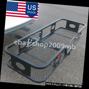 J[S [t LA 2 "V[o[qb`X`[AC500|hptBbgqb`}Eg܂肽ݎݕLA Hitch Mounted Folding Cargo Carrier Fit for 2" Receiver Hitch SteelIron 500lbs