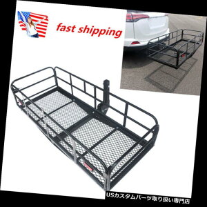 J[S [t LA US 60 "X`[z[|[^uϋv܂肽ݎݕ^Dő500|h US 60"Steel Home Portable durability Folding Cargo Carrier Up to 500lbs Black