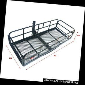 J[S [t LA qb`}EgݕpLA60 "x 24.4" x 13.8 "܂肽ݎݕbN㕔 Hitch Mount Cargo Carrier 60" x 24.4" x 13.8" Folding Cargo Rack Rear