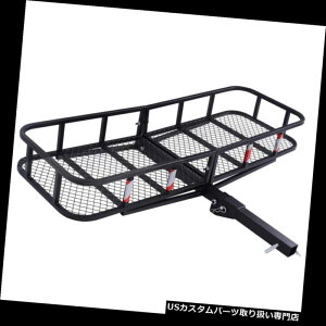 J[S [t LA ܂肽ݎݕ^D̉וX`[bN^gbN̎Ԃ̃qb`2 "M@č Folding Cargo Carrier Luggage Steel Rack Hauler Truck Car Hitch 2" Receiver US