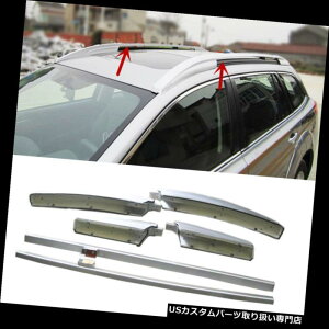 J[S [t LA XoAEgobN2010-2013ԉݕgbv[tLAAbp[[{[ho[ For Subaru Outback 2010-2013 Auto Cargo Top Roof Carriers Upper Rails Board Bars