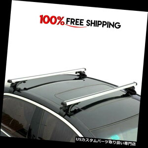 J[S [t LA SUV׉ݕ^D70kg 120cm̂߂̃A~Ԃ̃[tbNo[ Aluminium Alloy Car Roof Rack Bars for Auto SUV Load Cargo Carrier 70kg 120cm