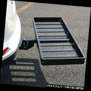 J[S [t LA 500|h܂肽݃V[o[qb`J[SLA50 "x 20"v~AA~jE+X`[ 500lbs Folding Receiver Hitch Cargo Carrier 50" x 20" Premium Aluminum+Steel