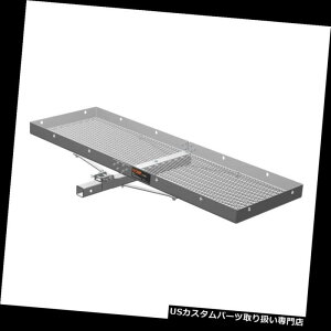 J[S [t LA CURT 60 "x 20"A~gCݕ^Di2܂2 "VNj18100 CURT 60" x 20" Aluminum Tray-Style Cargo Carrier (Folding 2" Shank) #18100
