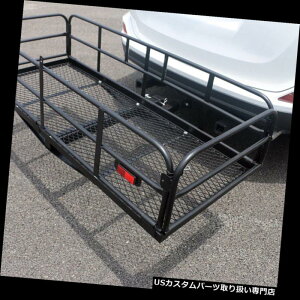 J[S [t LA @\ al܂肽ݎqb`}EgݕLAڃoXPbgוbN Multi-functional Folding Hitch-Mount Cargo Carrier Mounted Basket Luggage Rack