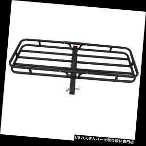 J[S [t LA qb`}Egݕ53 "x 19"LAoXPbgbNnE[ו2 "qb`V[o[ Hitch Mount Cargo 53"x19" Carrier Basket Rack Hauler Luggage 2" Hitch Receiver