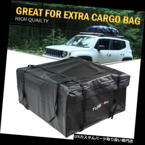 �J�[�S ���[�t �L�����A �ό󐫂�����Ԃ̏�܂̉����̑傫���L�����A�̒������s���s�ו��̉ݕ��W�[�v15 Weatherproof Car Top Bag Roof Large Carrier Storage Travel Luggage Cargo Jeep 15