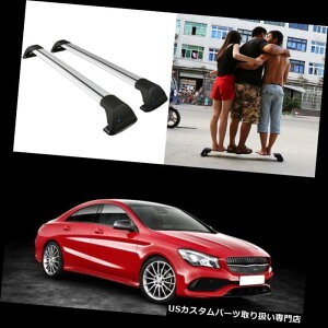 J[S [t LA ZfXxcGLAV[Y2013N-2016N1pairݕ̏̉וLA 1pair Cargo Roof Top Luggage Carrier for Mercedes Benz GLA Series 2013-2016