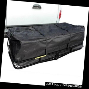 J[S [t LA 500|h̏deʃqb`}Eg܂肽݉ݕ[bNLAobO 500 Lbs Weight Capacity Hitch Mounted Folding Cargo Storage Rack Carrier Bag
