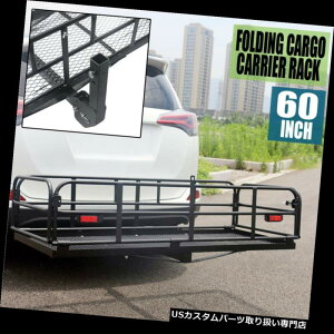 J[S [t LA Ȑ܂gbNԂ̉ݕ^l̃oXPbg̉ו̒Ĩqb`̉^sqb` Heavy Duty Folding Truck Car Cargo Carrier Basket Luggage Rack Hitch Trave Hitch