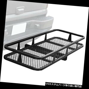 J[S [t LA qb`}Eg܂肽݉ݕLAoXPbgוbN Hitch Mounted Folding Cargo Carrier Basket Luggage Rack