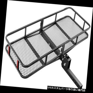 J[S [t LA qb`}EgݕoXPbg܂肽݉ݕLAוoXPbg60 "L x 24" W x 6 "H Hitch Mount Cargo Basket Folding Cargo Carrier Luggage Basket 60"L x 24"W x 6" H